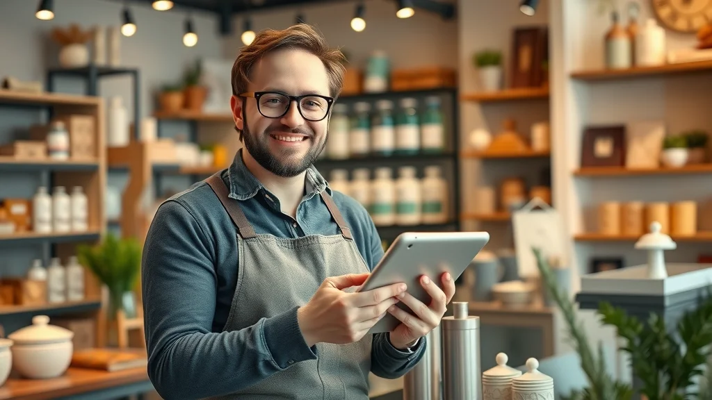 Local London shop owner pleased with social media messages and customer reviews