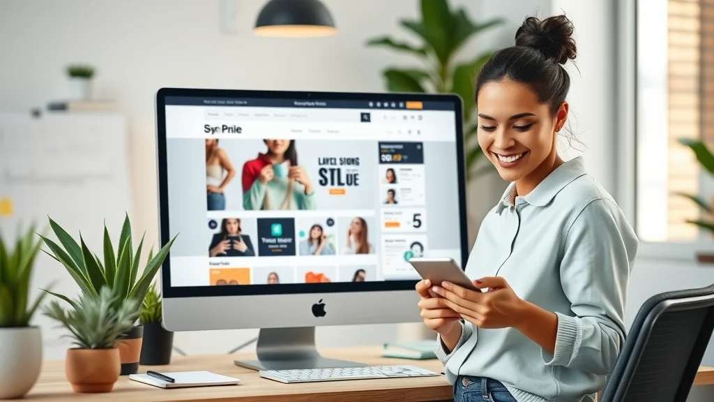 Shopify online store homepage and customer browsing for e-commerce software